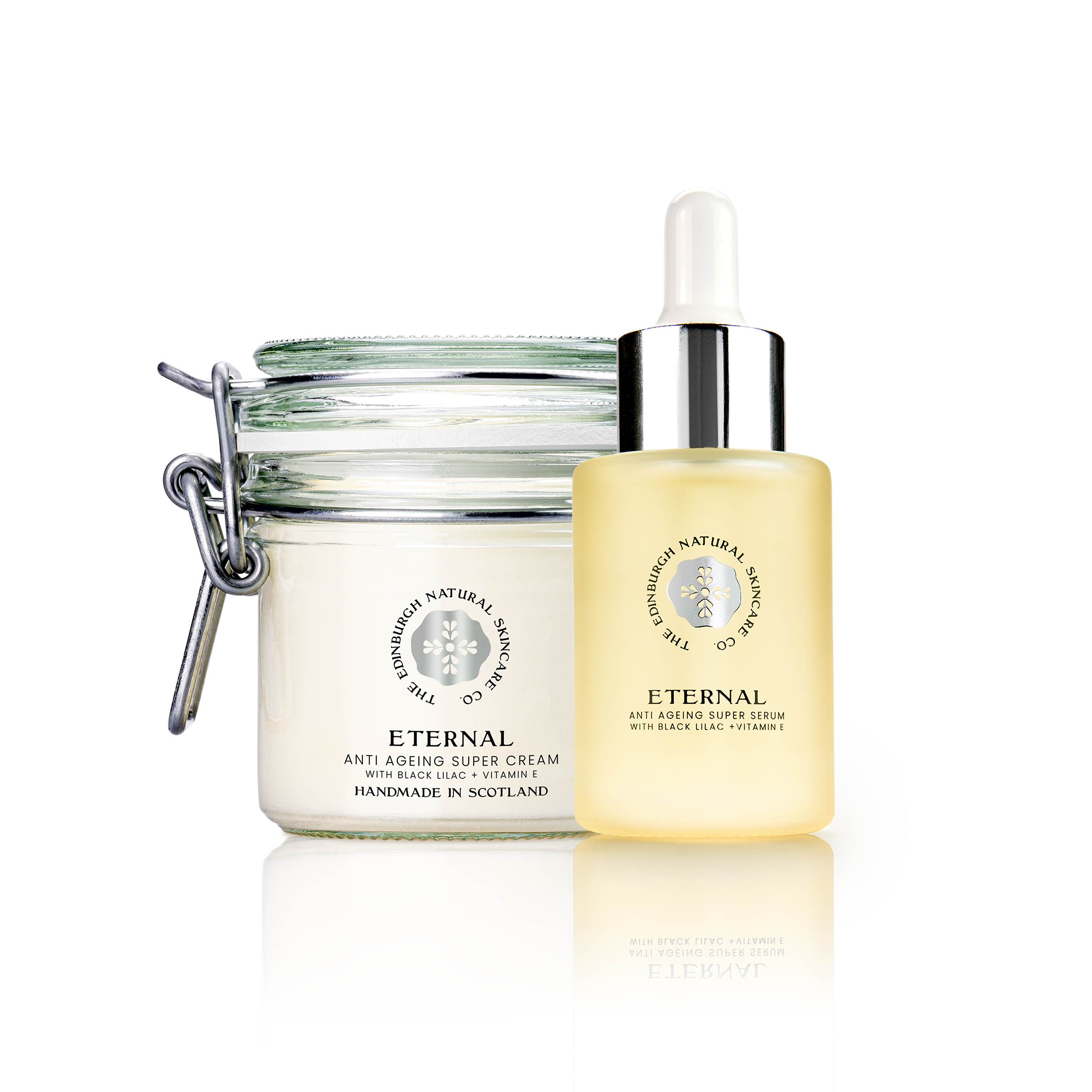 Eternal Anti-Ageing Face Cream And Face Serum Bundle.