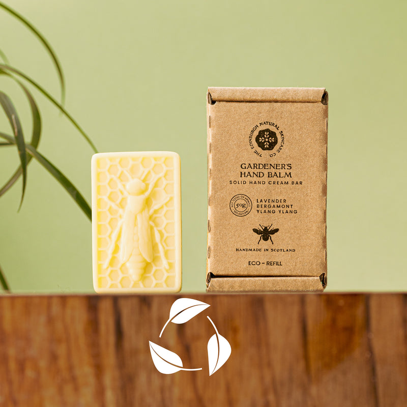 GARDNERS HAND CREAM BAR ECO-REFILL. HELPING TO LOOK AFTER THE PLANET